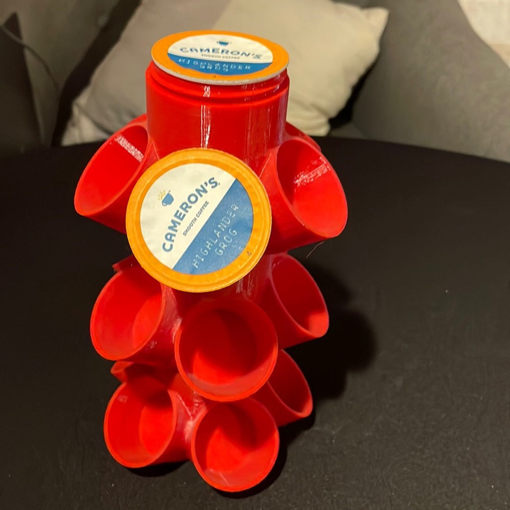 Coffee pod holder for Keurig Cups (3D printed)